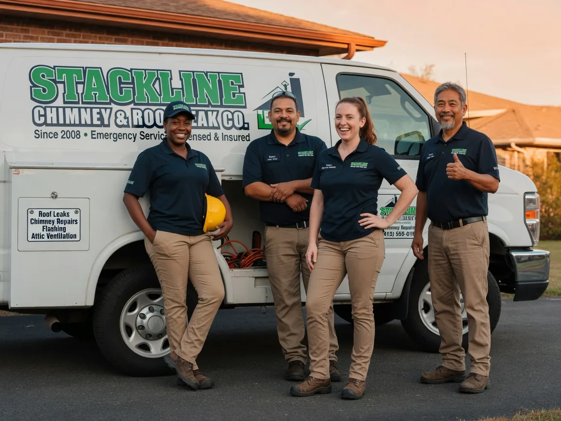 Chimney flashing repair company in Northford, CT